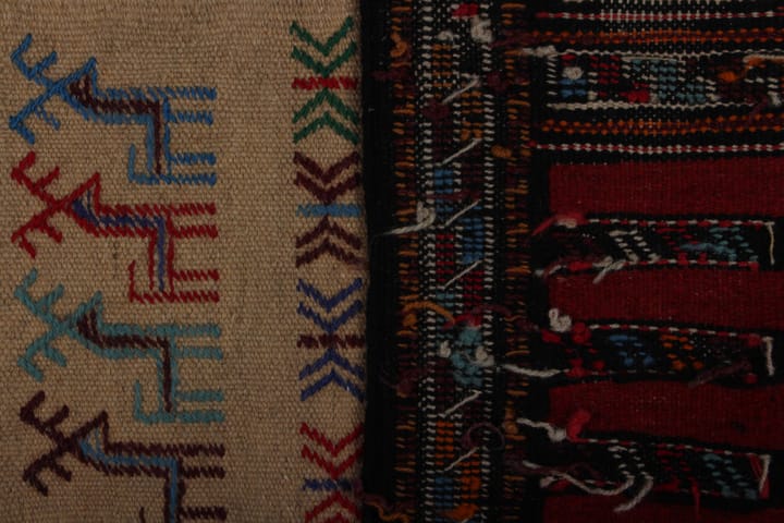 Käsinsolmittu Ylell Persialainen Neulamatto 56x185 cm Kelim - Monivärinen - Kelim-matto