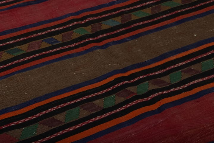 Käsinsolmittu Persialainen Matto 165x332 cm Kelim - Monivärinen - Kelim-matto