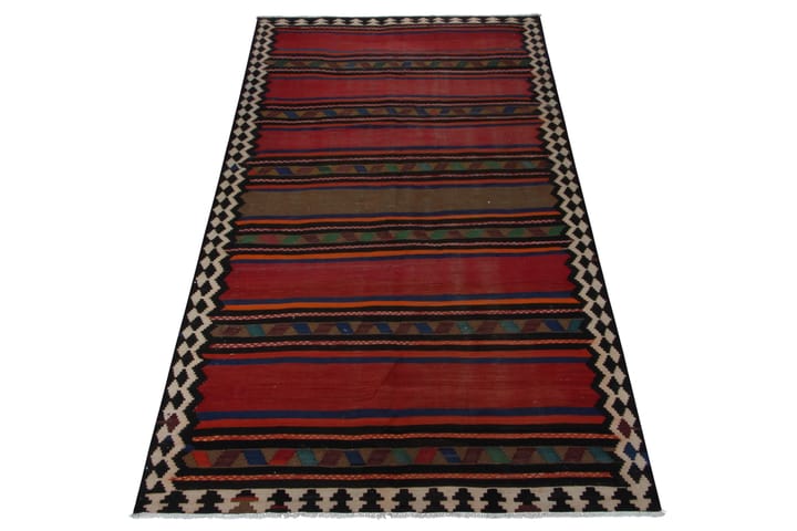 Käsinsolmittu Persialainen Matto 165x332 cm Kelim - Monivärinen - Kelim-matto