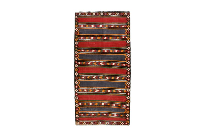 Käsinsolmittu Persialainen Matto 153x319 cm Kelim - Monivärinen - Kelim-matto