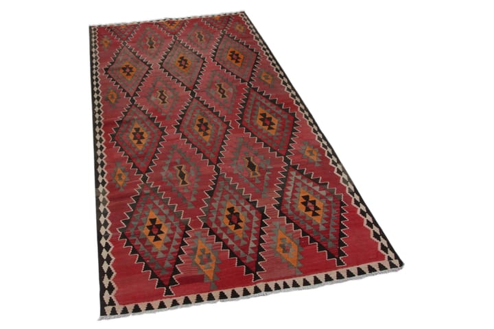 Käsinsolmittu Persialainen matto 173x341 cm Kelim - Monivärinen - Kelim-matto
