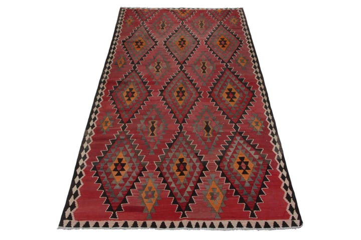 Käsinsolmittu Persialainen matto 173x341 cm Kelim - Monivärinen - Kelim-matto