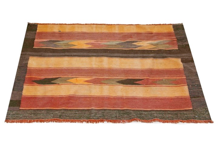 Käsinsolmittu Persialainen matto 102x147 cm Kelim - Monivärinen - Kelim-matto
