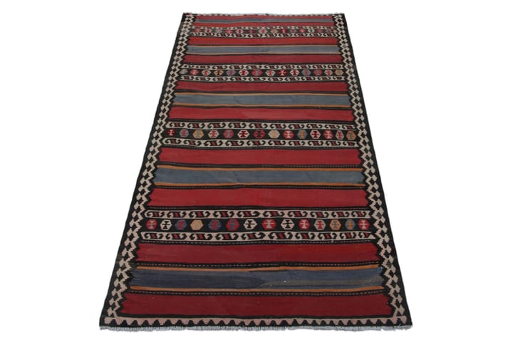Käsinsolmittu Persialainen matto 135x290 cm Kelim - Monivärinen - Kelim-matto