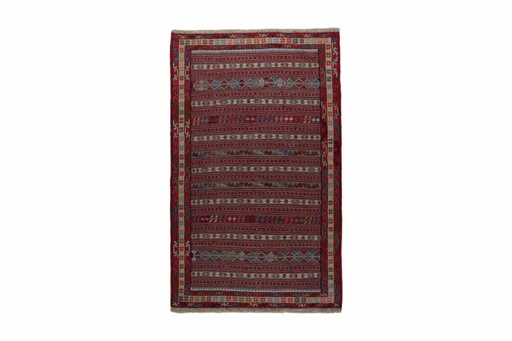 Käsinsolmittu Persialainen matto Varni 120x195 cm Kelim - Monivärinen - Kelim-matto