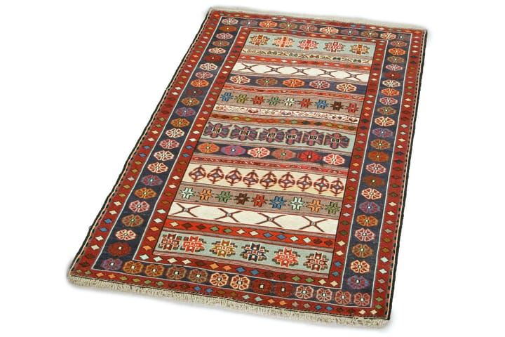 Käsinsolmittu Persialainen matto Varni 120x200 cm Kelim - Monivärinen - Kelim-matto