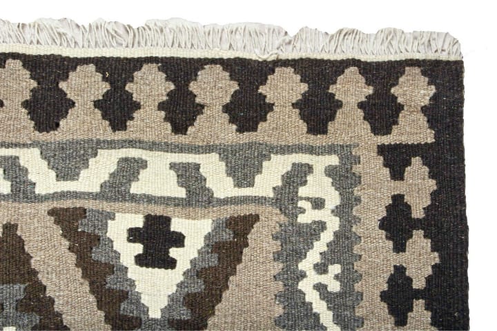 Käsinsolmittu Persialainen matto 108x180 cm Kelim - Kerma/Beige/Ruskea - Kelim-matto