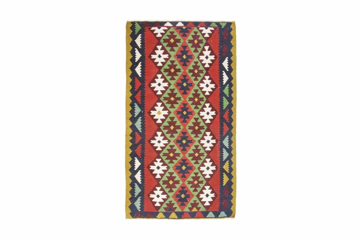 Käsinsolmittu Persialainen matto 102x191 cm Kelim - Monivärinen - Kelim-matto