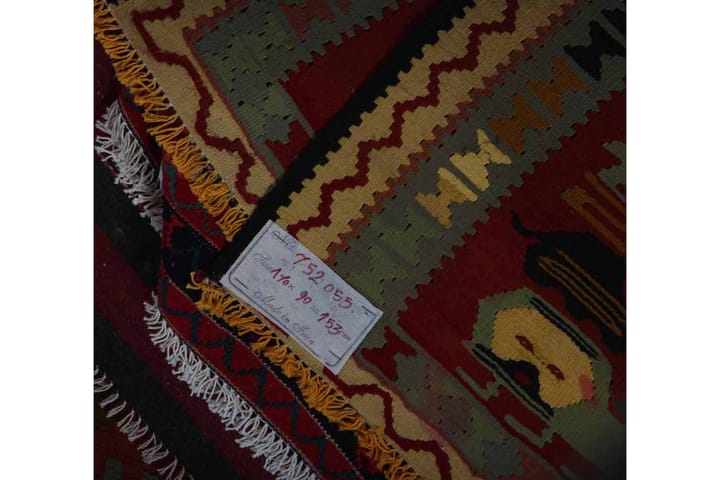 Käsinsolmittu Persialainen matto 90x170 cm Kelim - Monivärinen - Kelim-matto