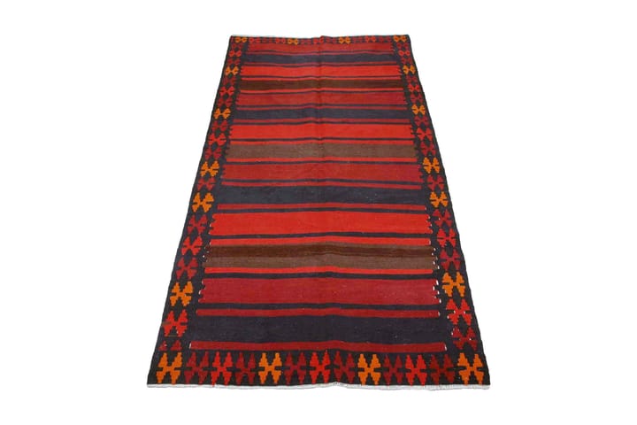 Käsinsolmittu Persialainen matto 160x340 cm Kelim - Monivärinen - Kelim-matto