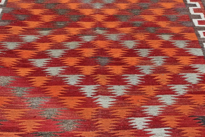 Käsinsolmittu Persialainen matto 145x360 cm Kelim - Monivärinen - Kelim-matto