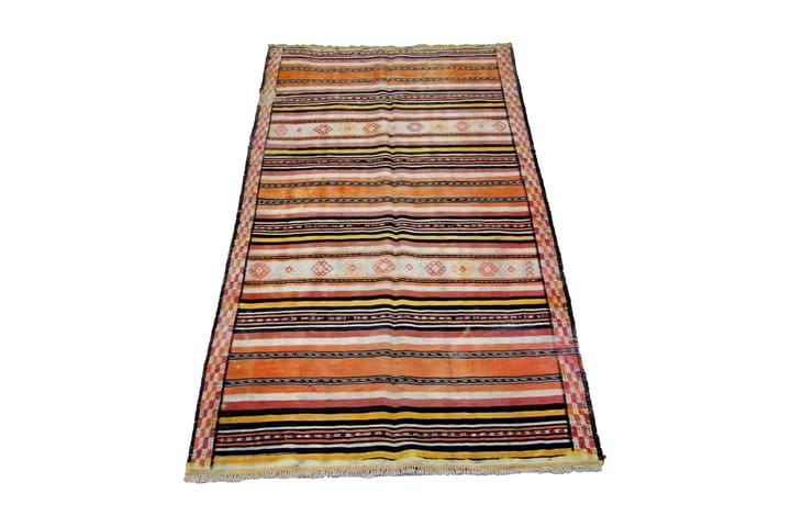 Käsinsolmittu Persialainen matto 130x270 cm Kelim - Monivärinen - Kelim-matto
