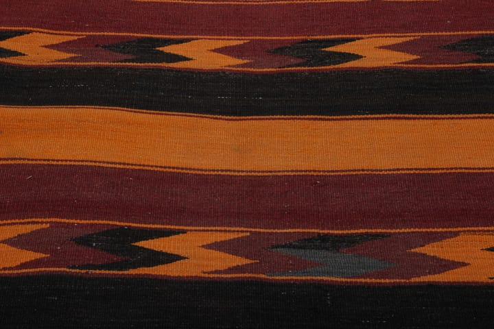 Käsinsolmittu Persialainen matto 130x334 cm Kelim - Monivärinen - Kelim-matto
