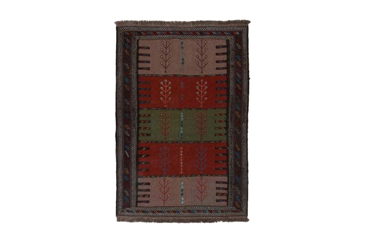 Käsinsolmittu Persialainen Mmatto 116x171 cm Kelim - Monivärinen - Kelim-matto