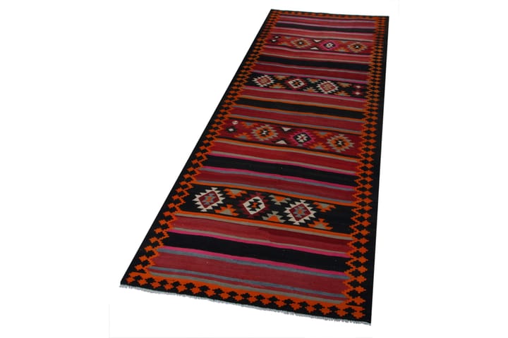 Käsinsolmittu Persialainen matto 148x410 cm Kelim - Monivärinen - Kelim-matto