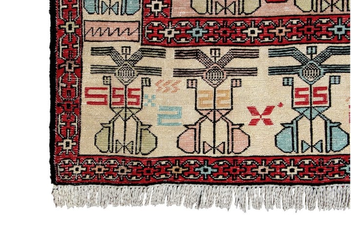Käsinsolmittu Persialainen Matto 112x182 cm Kelim - Monivärinen - Kelim-matto