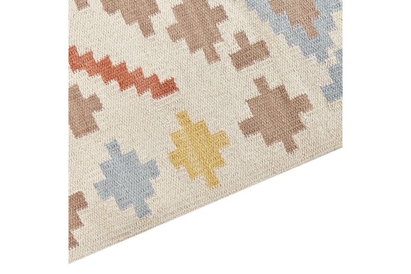 Kelimmatto Atan 200x300 cm - Beige - Kodintekstiilit & matot - Matto - Itämainen matto - Kelim-matto