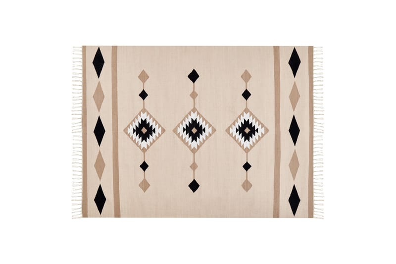 Kelimmatto Berdik 140x200 cm - Beige - Kodintekstiilit & matot - Matto - Itämainen matto - Kelim-matto