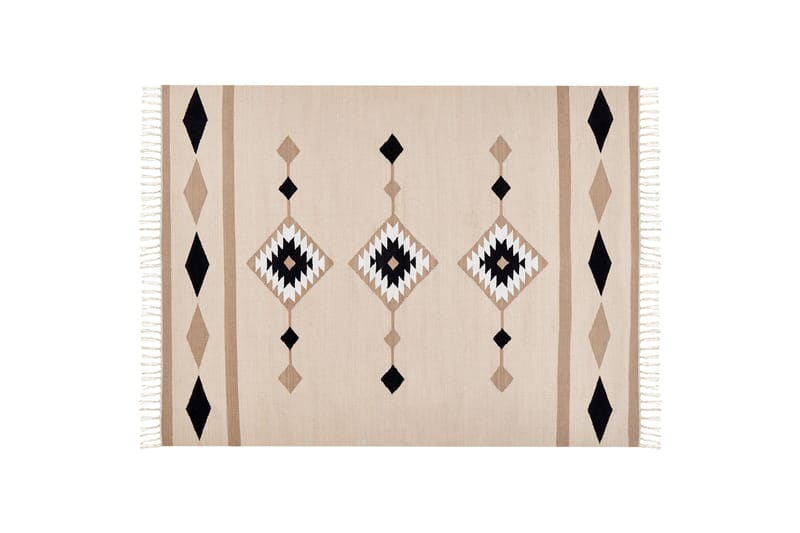 Kelimmatto Berdik 160x230 cm - Beige - Kodintekstiilit & matot - Matto - Itämainen matto - Kelim-matto