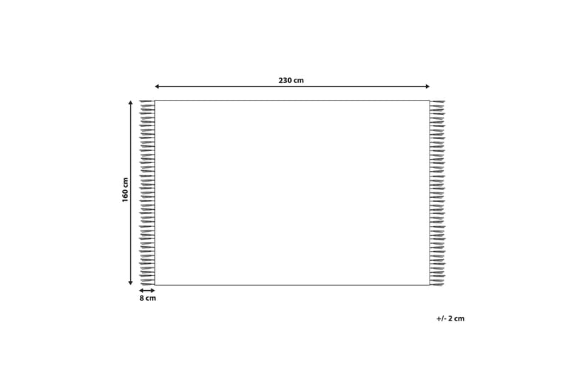 Kelimmatto Berdik 160x230 cm - Beige - Kodintekstiilit & matot - Matto - Itämainen matto - Kelim-matto
