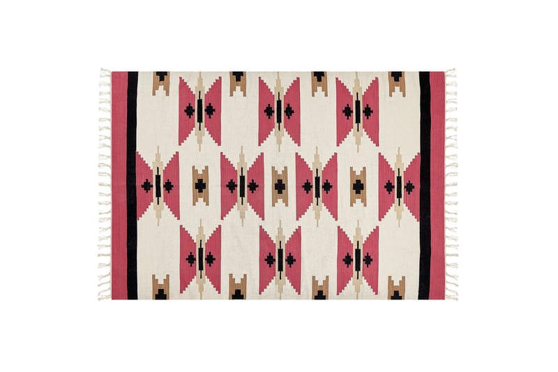 Kelimmatto Garni 160x230 cm - Punainen - Kodintekstiilit & matot - Matto - Itämainen matto - Kelim-matto