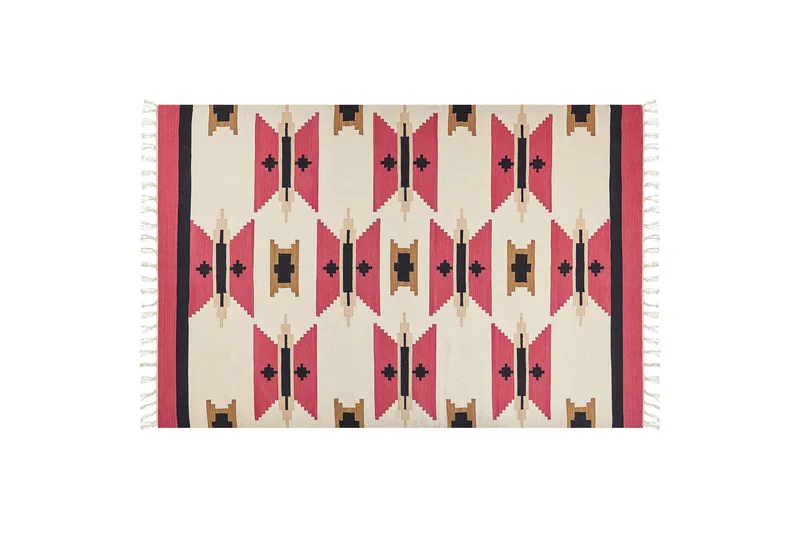 Kelimmatto Garni 200x300 cm, Punainen