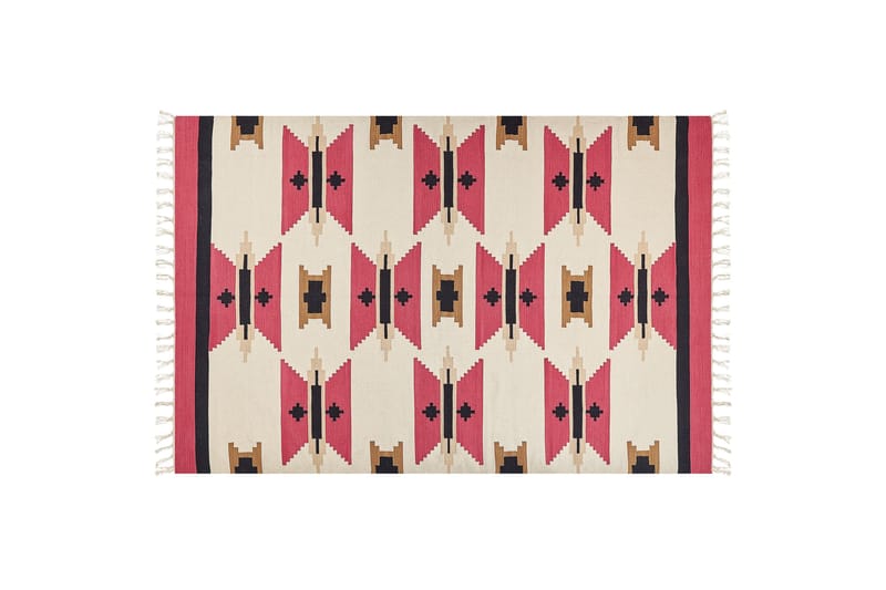 Kelimmatto Garni 200x300 cm, Punainen