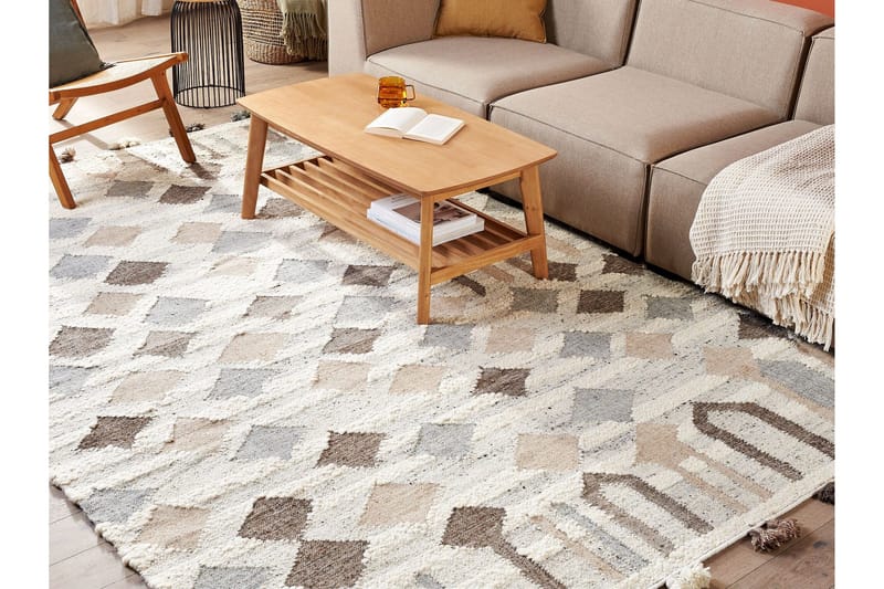 Kelimmatto Kaghtsrashen 200x300 cm - Beige - Kodintekstiilit & matot - Matto - Itämainen matto - Kelim-matto