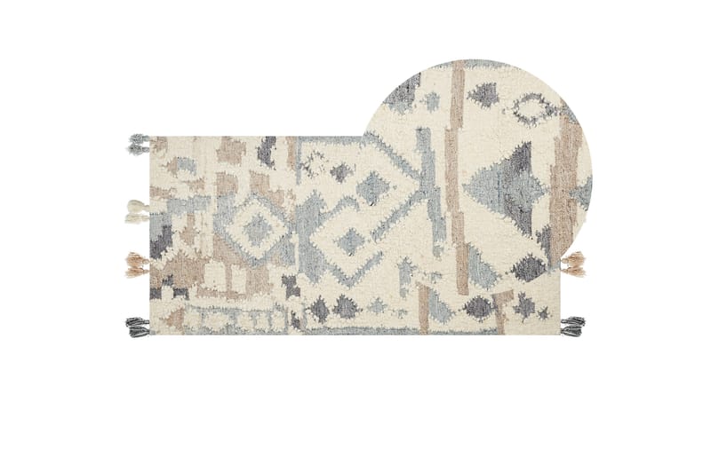 Kelimmatto Mrgavet 80x150 cm - Beige - Kodintekstiilit & matot - Matto - Itämainen matto - Kelim-matto