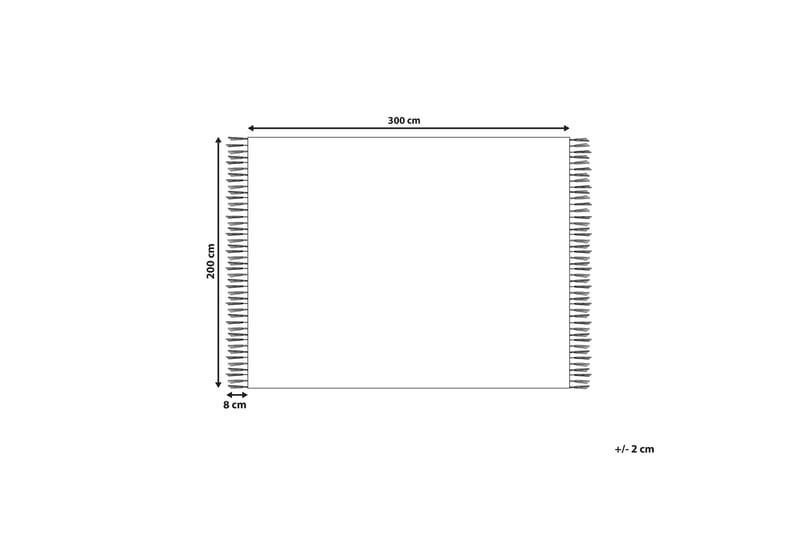 Kelimmatto Niavan 200x300 cm - Beige - Kodintekstiilit & matot - Matto - Itämainen matto - Kelim-matto