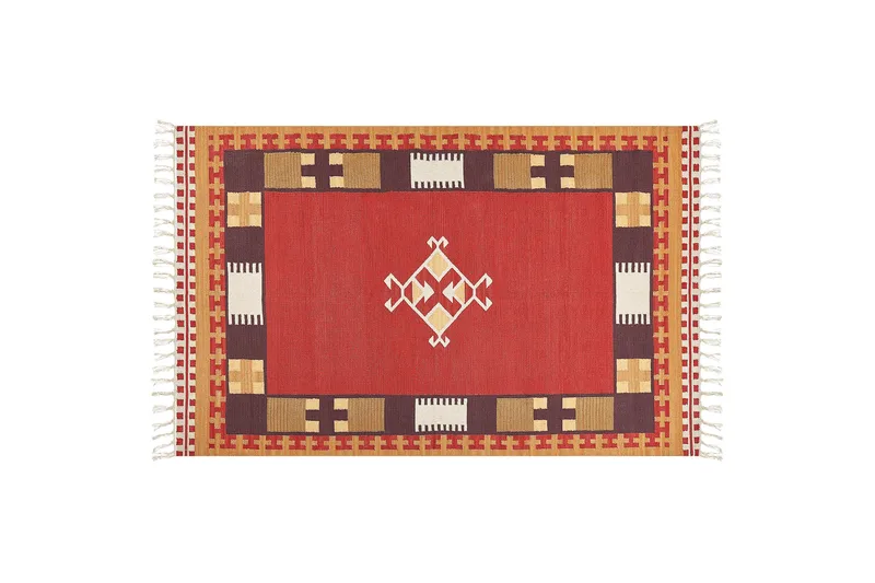 Kelimmatto Parakar 140x200 cm, Punainen