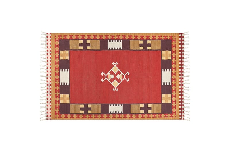 Kelimmatto Parakar 140x200 cm, Punainen