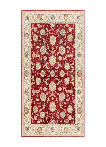 Konekudottu matto KM Home Tarfaya 80x300 cm punainen - punainen - Kodintekstiilit & matot - Matto - Itämainen matto