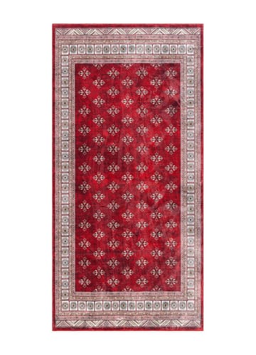Konekudottu matto KM Home Tarfaya 80x300 cm punainen - punainen - Kodintekstiilit & matot - Matto - Itämainen matto