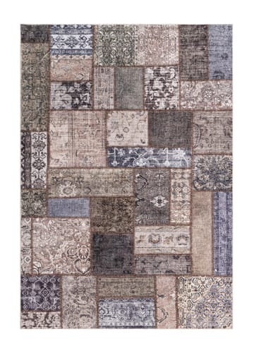 Konekudottu matto KM Home Tarfaya Patch 240x340 Smaragdinvihreä - Smaragdinvihreä - Kodintekstiilit & matot - Matto - Itämainen matto - Patchwork-matto