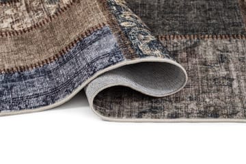 Konekudottu matto KM Home Tarfaya Patch 240x340 Smaragdinvihreä - Smaragdinvihreä - Kodintekstiilit & matot - Matto - Itämainen matto - Patchwork-matto
