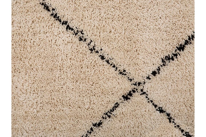 Matto Abhijay 160x230 cm - Beige/Musta - Itämainen matto - Marokkolainen matto