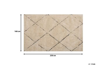 Matto Abhijay 160x230 cm - Beige/Musta - Kodintekstiilit & matot - Matto - Itämainen matto
