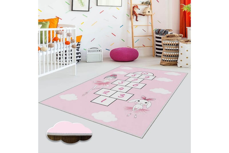 Matto Homefesto 140x220 cm - Monivärinen - Kodintekstiilit & matot - Matto - Itämainen matto - Persialainen matto