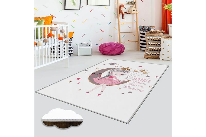 Matto Homefesto 80x120 cm - Monivärinen - Kodintekstiilit & matot - Matto - Itämainen matto - Persialainen matto