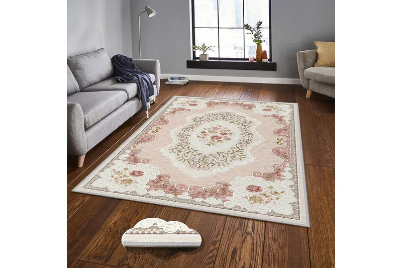 Matto Homefesto 80x150 cm - Monivärinen - Kodintekstiilit & matot - Matto - Itämainen matto - Persialainen matto