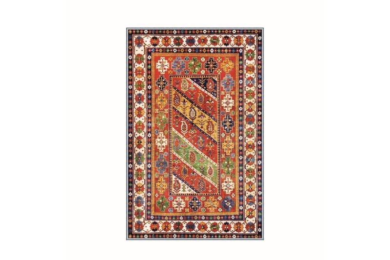 Matto Homefesto 80x150 cm - Monivärinen - Kodintekstiilit & matot - Matto - Itämainen matto - Persialainen matto
