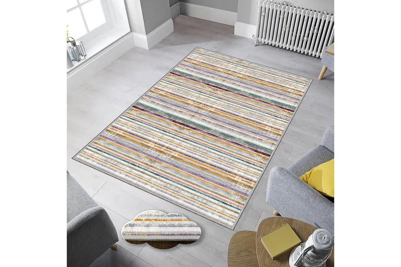 Matto Homefesto 80x300 cm - Monivärinen - Kodintekstiilit & matot - Matto - Itämainen matto - Persialainen matto