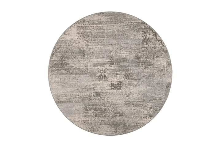 Matto Rustiikki Pyöreä 240 cm Harmaa - VM Carpet - Persialainen matto - Pyöreät matot - Itämainen matto