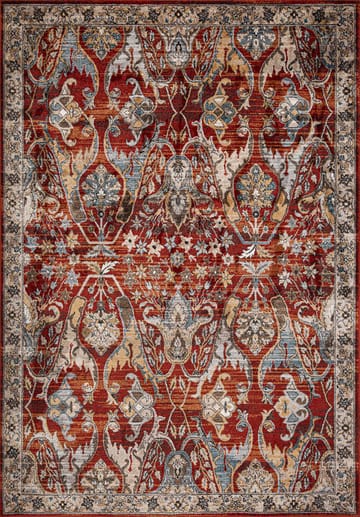 Matto Yelvi 160x230 cm - Punainen/beige - Kodintekstiilit & matot - Matto - Itämainen matto - Persialainen matto