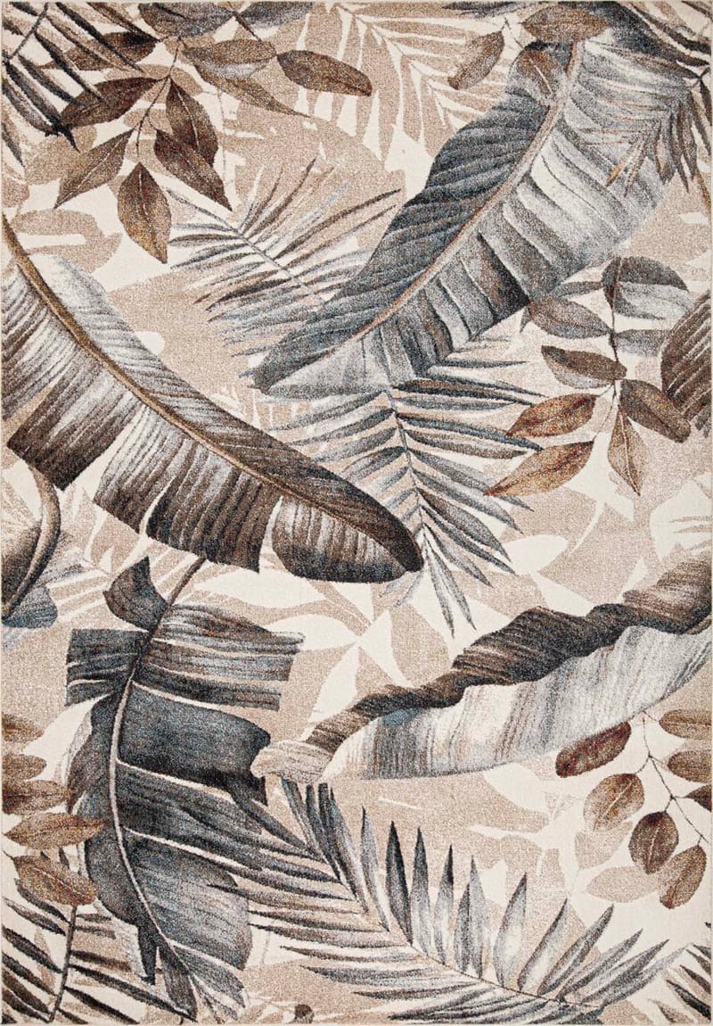 Matto Yelvi 200x200 cm, beige/ruskea