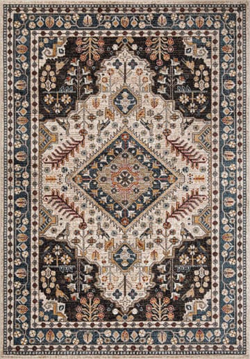 Matto Yelvi 200x285 cm - sininen/beige - Kodintekstiilit & matot - Matto - Itämainen matto - Persialainen matto