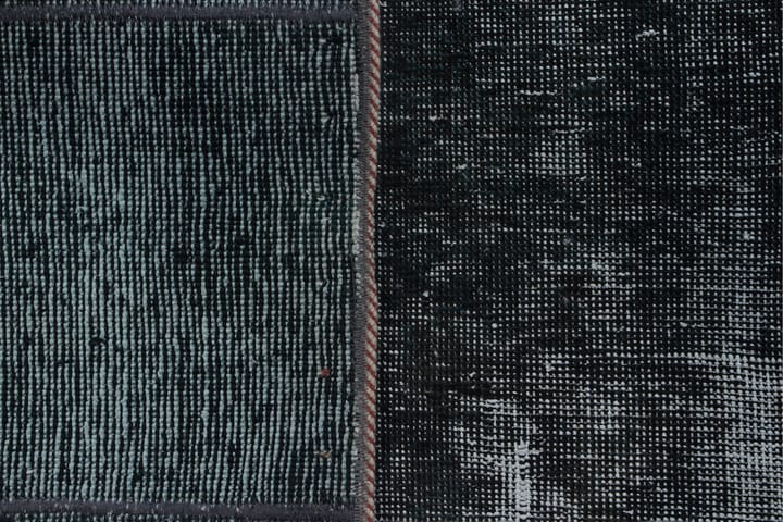 Käsinsolmittu Tilkkumatto Villa/Lanka Moniväri 181x243cm - Monivärinen - Käsintehdyt matot - Patchwork-matto