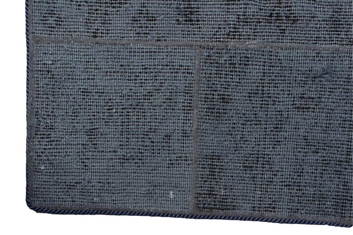 Käsinsolmittu Tilkkumatto Villa/Lanka Moniväri 184x244cm - Monivärinen - Käsintehdyt matot - Patchwork-matto