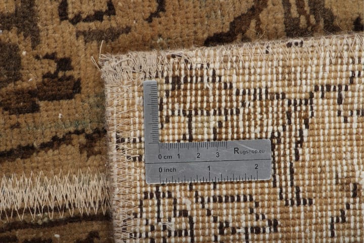 Käsinsolmittu Tilkkumatto Villa/Lanka Moniväri 193x270cm - Monivärinen - Käsintehdyt matot - Patchwork-matto